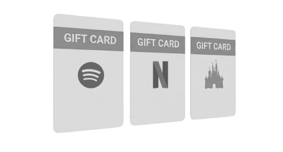 GIFT CARDS